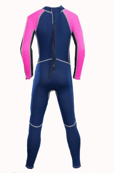 ADS002 custom-made children's wetsuit style making conjoined wetsuit style 2MM surf suit custom sunscreen wetsuit style wetsuit manufacturer side view